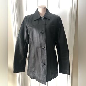 Jessica Black Leather Women's Jacket